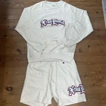 Champion x X-LARGE 셋업 M