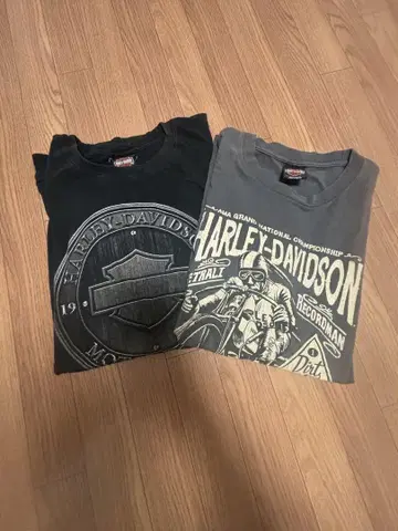 Harley-Davidson 티셔츠 2매 세트