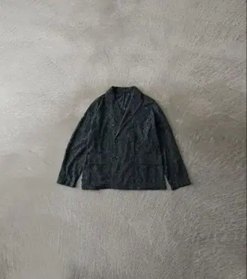 CLEL / 루즈 코드 레이스 더블 테일러드 자켓 L 사이즈
