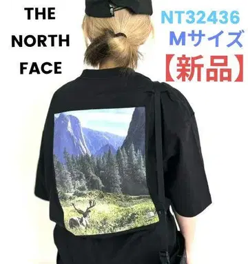 The North Face 페이스 티셔츠 M 사이즈 네이비 미사용 새상품