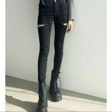 EMODA 사이드 컷 하이웨스트 파기ns