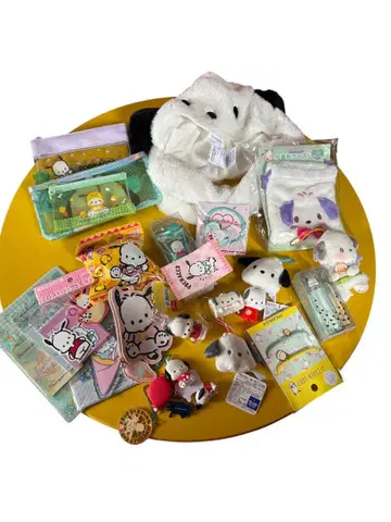 산리오 POCHACCO 묶음 판매 사진에 있는 것 전부
