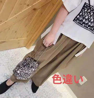 CLOCHE 볼륨 턱 팬츠