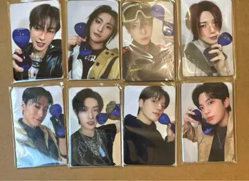 ateez aniteez treasure 키링 트레이딩 카드 컴플리트