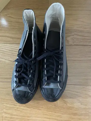 컨버스 카키 하이컷 스니커즈