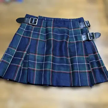 O'Neill of Dublin 타탄 체크 플리츠 스커트 US 6