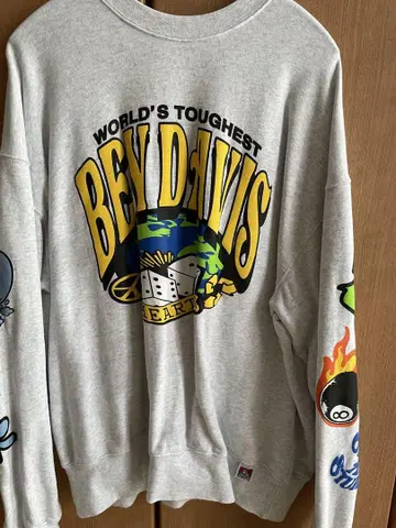 BENDAVIS 그레이 스웨트 셔츠