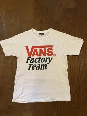 VANS Factory Team 티셔츠 M 사이즈 화이트