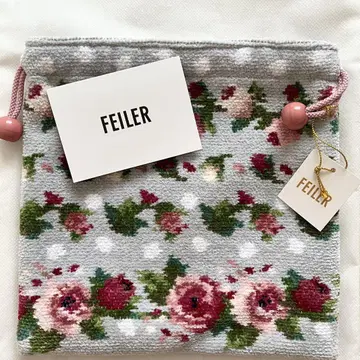 FEILER 페일러 마이 줄리엣 복조리/파우치 미사용 꽃무늬