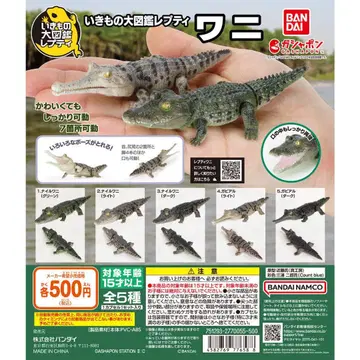 생물대도감 레프티 와니 전5종 세트