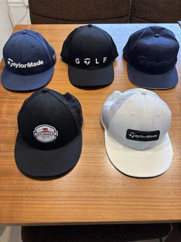TaylorMade 테일러메이드 모자 캡 5세트