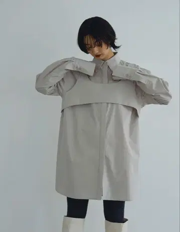 Abor 뷔스티에 레이어드 셔츠
