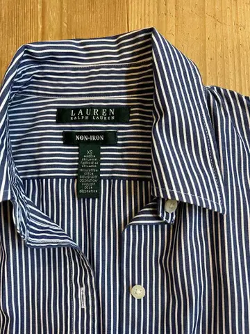 LAUREN Ralph Lauren 스트라이프 셔츠 XS