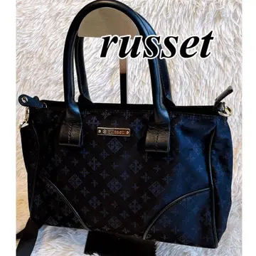 russet 러셋 2WAY 토트백 숄더백 블랙