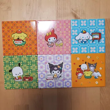 [익명 배송] 산리오 캐릭터즈 x salut! 타일 컴플리트