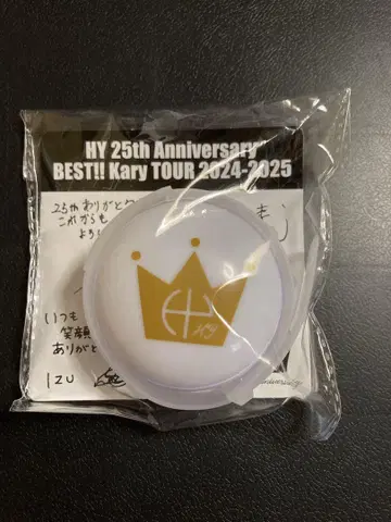 HY 레이브 밴드 (중고) 투어 굿즈 25주년