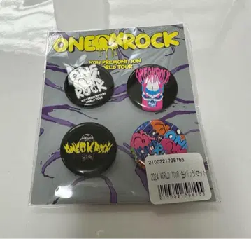 ONE OK ROCK 2024 월드 투어 캔뱃지 세트 B 새상품