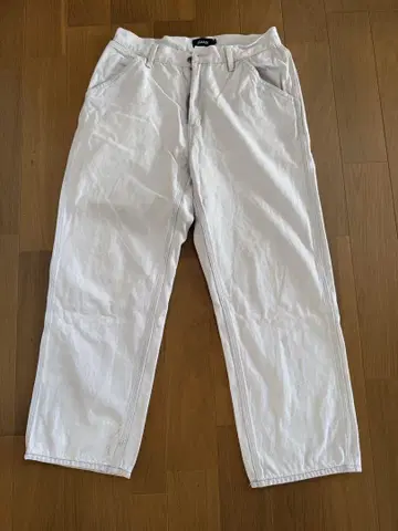 XLARGE 화이트 팬츠