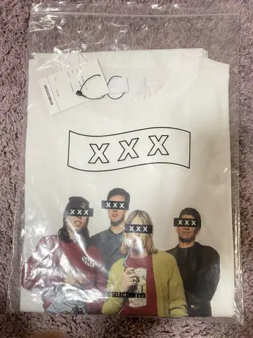 godselection nirvana TEE 화이트 L