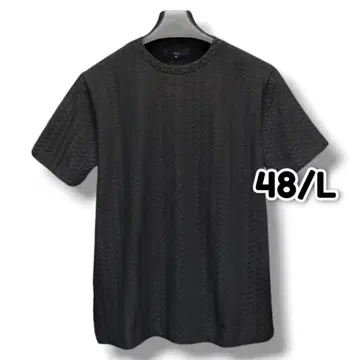 지스테이지 G-STAGE 헤링본 크루넥 티셔츠 L 6pa