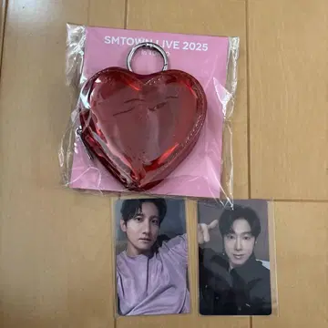 SMTOWN 동방신기 랜트레 하트 파우치