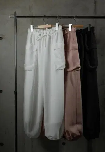 [새상품] T. japan mesh jogger pants 차콜 그레이