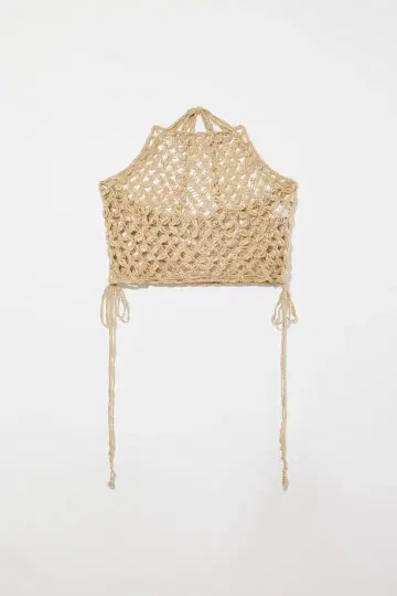 Eaphi HAND CROCHET KNIT BUSTIER
