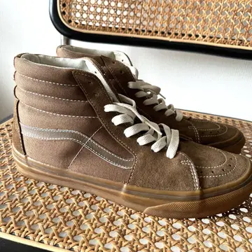 VANS 하이컷 스웨이드 24.5cm