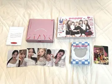 STAYC 팬클럽 가입 혜택 & poppy 초회 한정판 기타 굿즈 등