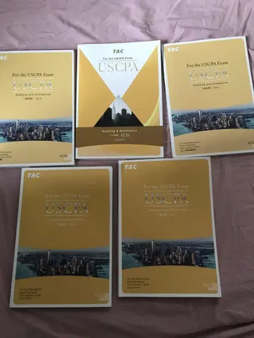 USCPA 텍스트와 문제집 AUD 덤 포함