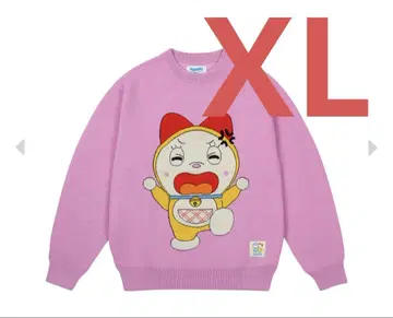 PALACE 도라에몽 니트 'Pink' XL