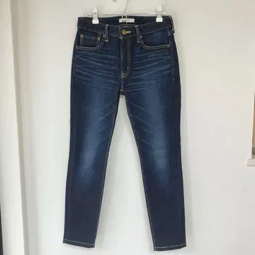 MOUSSY 다크 블루 스키니 데님 26