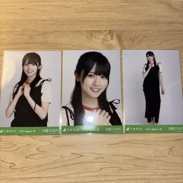 노기자카46 브로마이드 오오코시 히나노 셔링 원피스 컴프