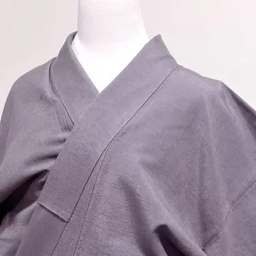 이로무지 몬나시 츠무기 코몬 기모노 021k