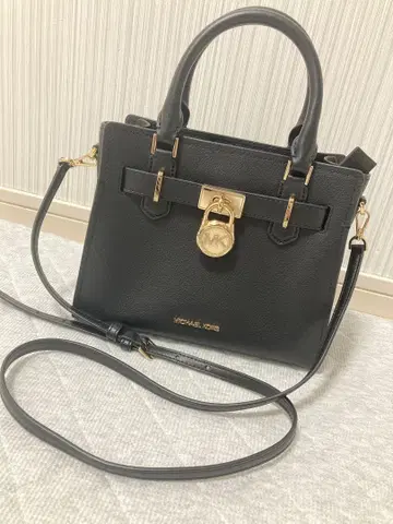 MICHAEL KORS 블랙 가죽 숄더백 핸드백 2way