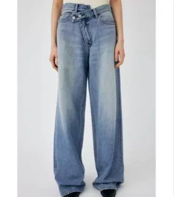 CROSS WAIST WIDE STRAIGHT