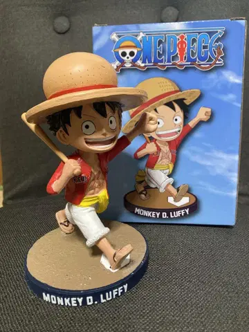ONE PIECE 루피 피규어 레드삭스 보블헤드