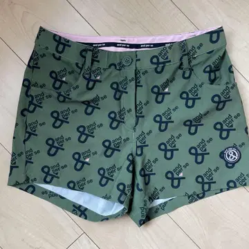 and per se 로고 프린트 숏팬츠