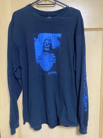 DUNGEON L/S TEE black size:L 던전 롱티