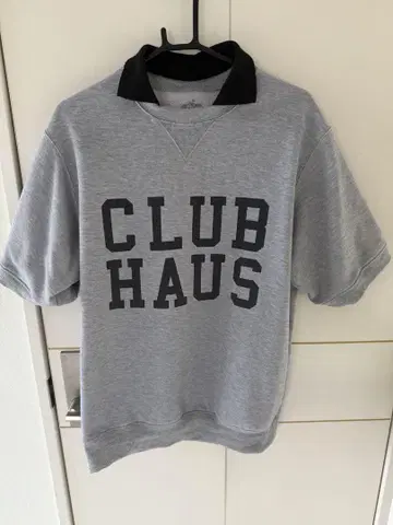 CLUB HAUS 그레이 맨투맨 트레이닝복