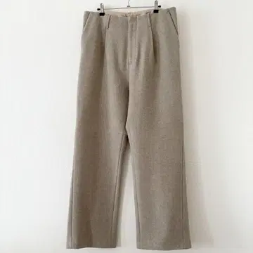 AURALEE LIGHT MELTON WIDE SLACKS