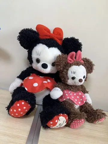 미니 튤 봉제 인형 2개 세트