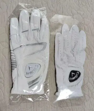 Callaway 골프 그로브 화이트 왼손용 23cm 2매