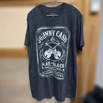 CASH JOHNNY CASH MAN IN BLACK 티셔츠 xl 그레이