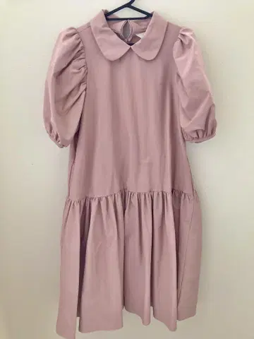 HYEON 헤욘 toypoo dress black 핑크 M 원피스