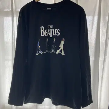THE BEATLES 비틀즈 긴팔 티셔츠 블랙