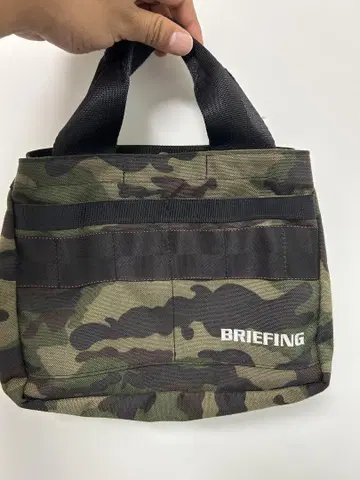 BRIEFING 카모플라쥬 라운드 백