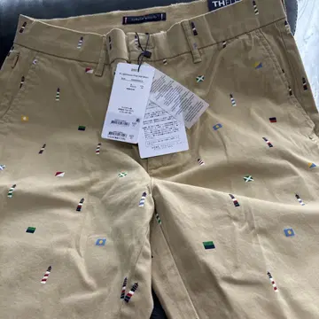 TOMMY HILFIGER 자수 숏팬츠 32