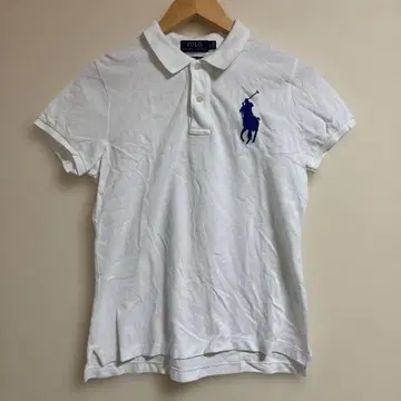 Polo Ralph Lauren 스키니 폴로셔츠 반팔 화이트