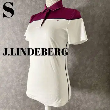 J.LINDEBERGE 바이컬러 반팔 피케 셔츠 원포인트 로고 S~M